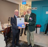 President farewelled as Lions donate $60,000 at changeover post image
