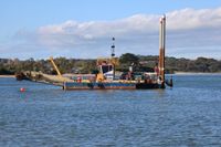 Sand dredging halted at Inverloch after mechanical failure post image
