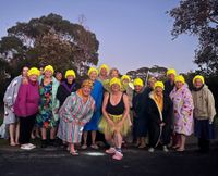 Inverloch Icebergs shatter fundraising goal with chilly Daffodil Day dip post image