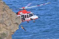 Man winched to safety after 30-metre fall into San Remo crevice post image