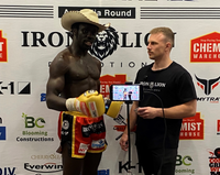 Santo Joma claims DFC welterweight title at Inferno in Adelaide post image