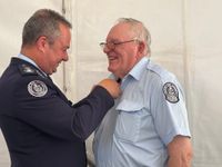 Pound Creek CFA volunteer recognised with Outstanding Service Medal post image