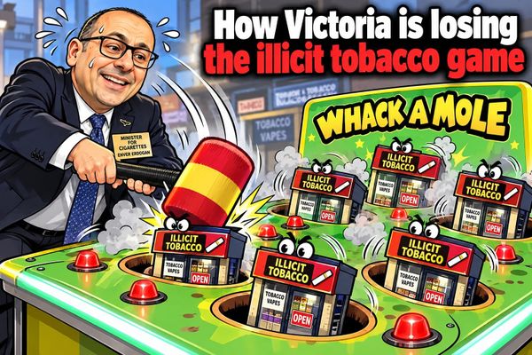 62 illicit tobacco shops closed - none in regional Victoria post image