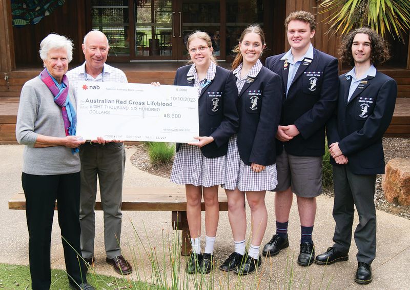 Students raise $8600 for Red Cross Lifeblood post image