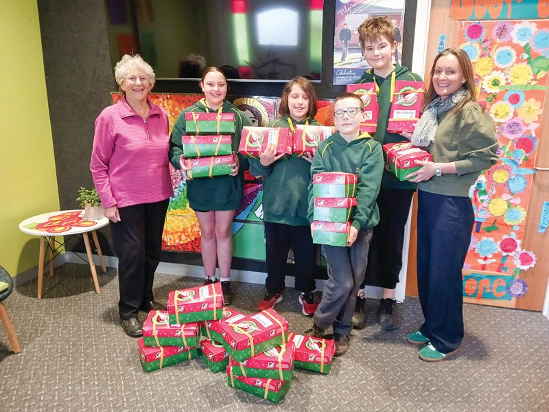 St Joseph’s students donate Christmas gifts for kids post image