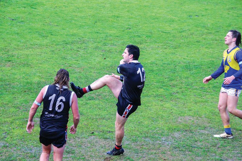 Eagles flex their muscle post image