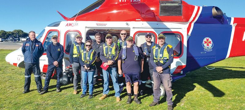 Helicopter rescue drill off Wilsons Prom set to keep boaties safe this summer post image