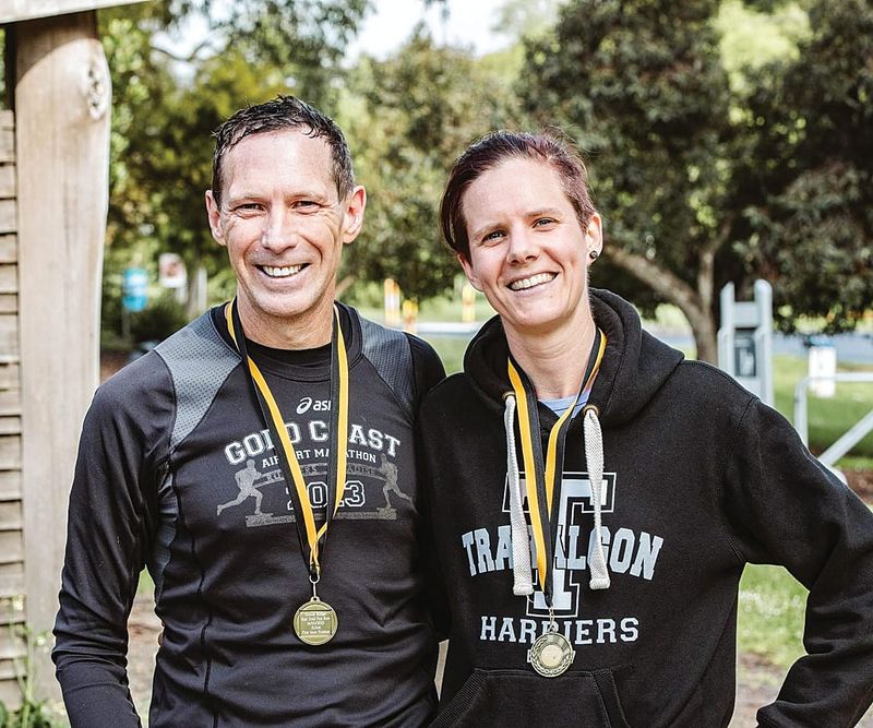 Fun as runners hit the Grand Ridge Rail Trail post image
