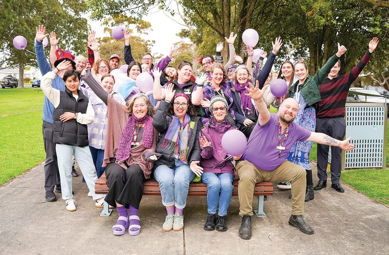 Wonthaggi goes purple to support LGBTIQA+ young people post image