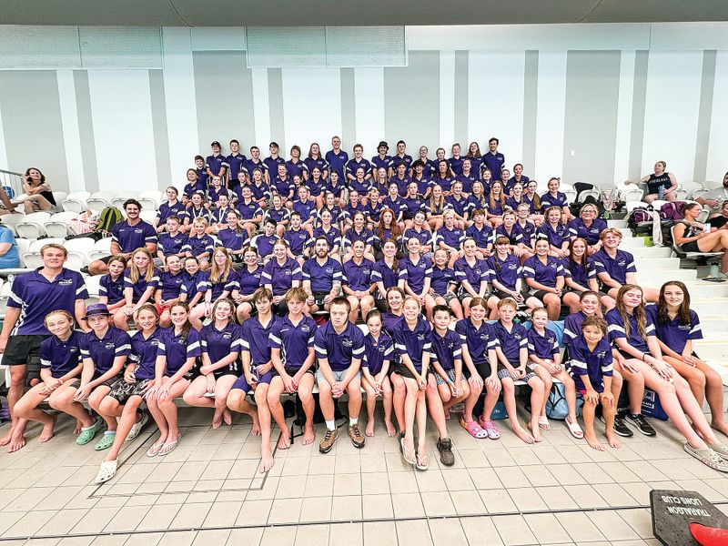 Sweltering heat fails to slow SGB swimmers post image