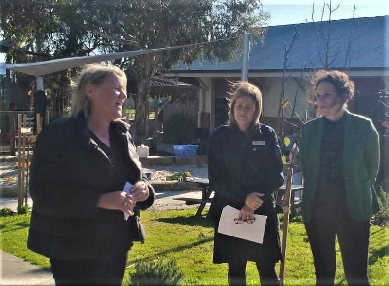 Expanded Wonthaggi kinder opened by Minister Stitt post image