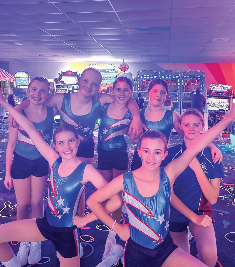 Fluro fundraiser helps send aerobics team to National Championships post image