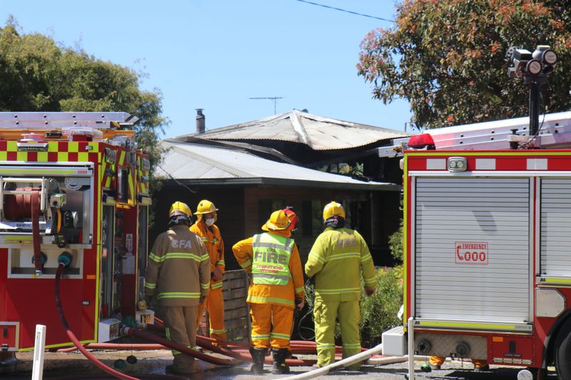 House fully engulfed in Smiths Beach post image