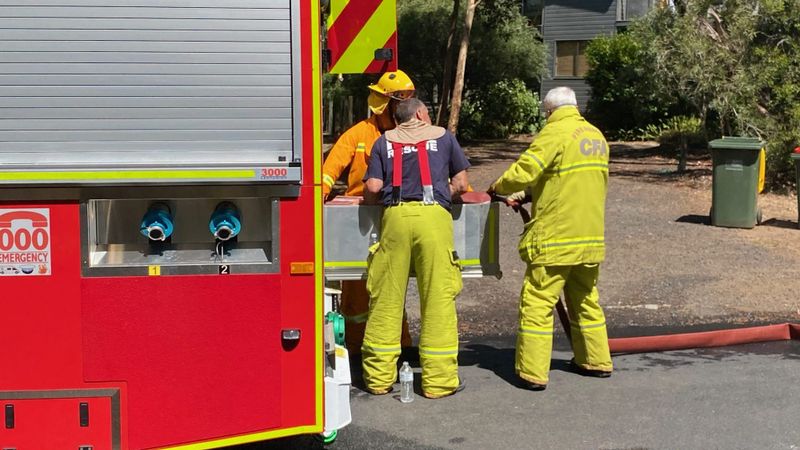 Kitchen fire contained in Rhyll post image