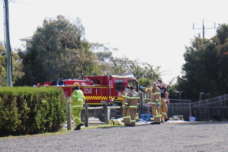 Cowes fire treated as suspicious post image