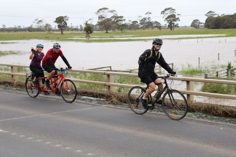 Breaking: Flood waters part for Great Victorian Bike Ride post image
