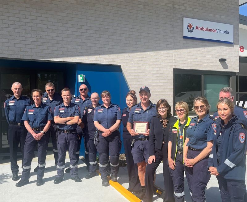 State of the art ambulance station opens at Foster post image