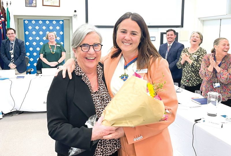 Cr Davies honoured after 11 years of service post image
