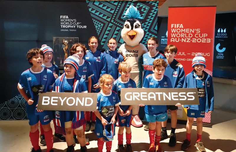 What do Phillip Island’s penguins and soccer have in common? A mascot apparently! post image