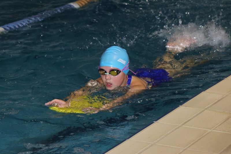 Amy dives in for her third Super Swim challenge post image