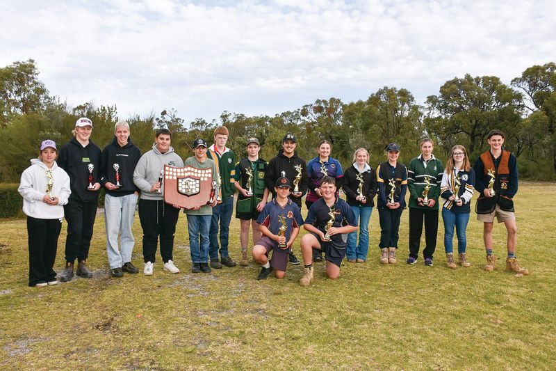 Students take on clay target challenge post image