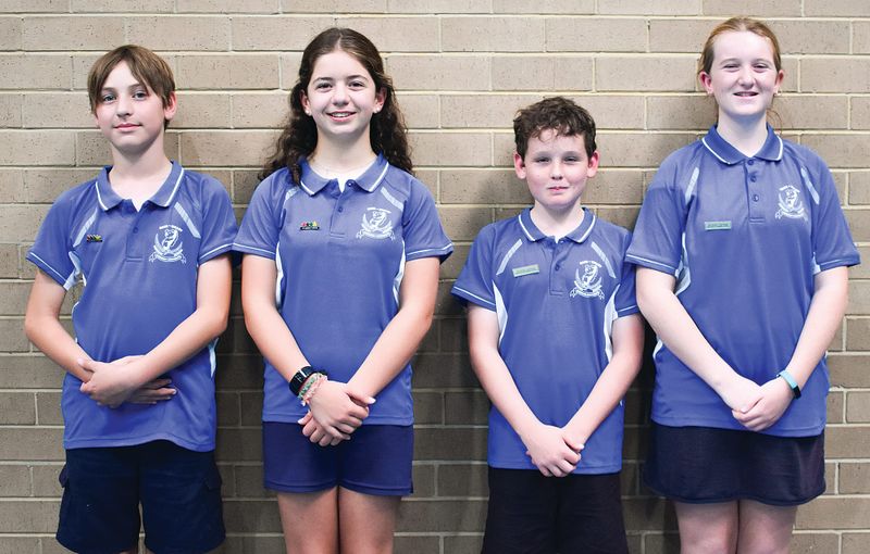Proud leaders for Bass Valley Primary post image