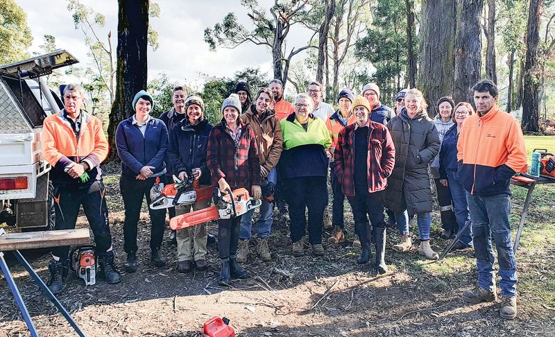 TAFE Gippsland and GCLP partner for Safe Sawing in the ‘Boo project post image