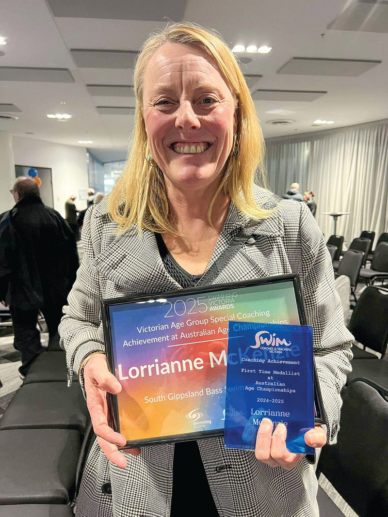 South Gippsland Bass Swimming Club awarded in the top 10 Victorian Clubs post image