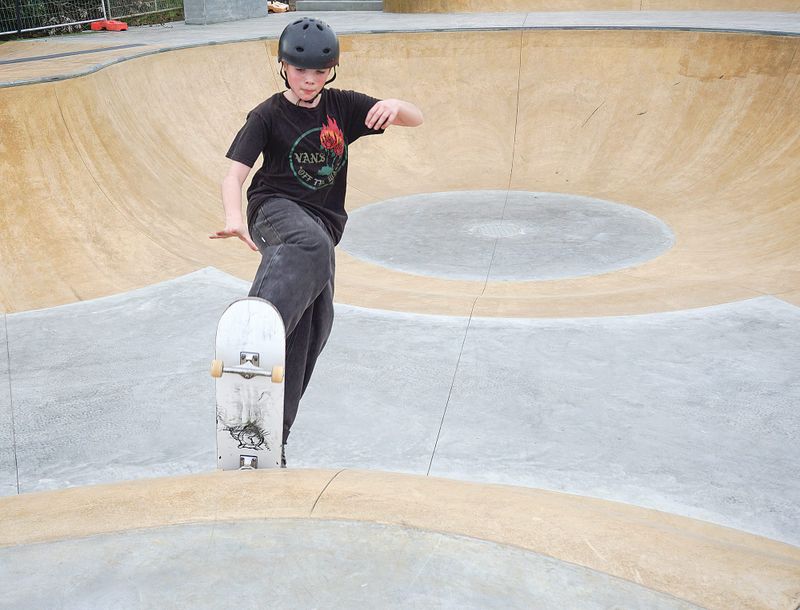 Delays but skaters still making most of new bowl post image