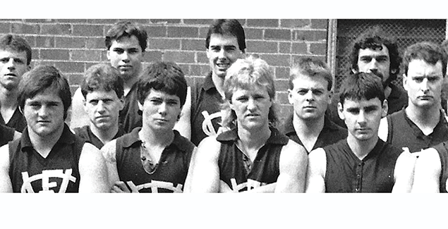Navy Blue and White, 50 years dominating local footy post image