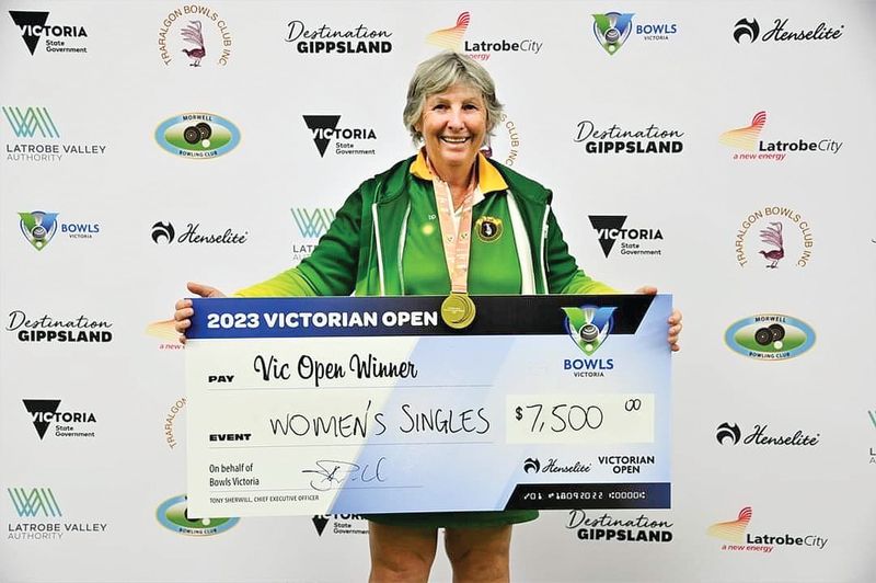 Jenny rolls to victory in Victoria Open Singles post image
