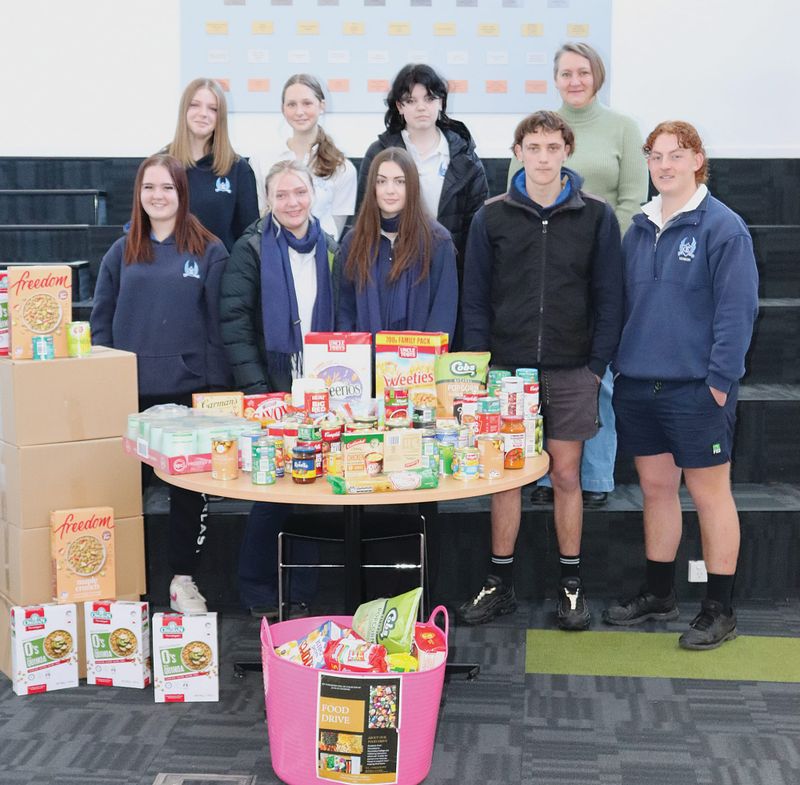 Student-led food drive supports those in need post image
