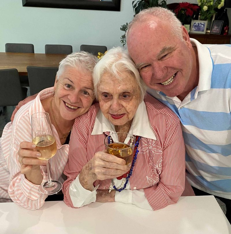 Jan Child OAM shares her award with her mum and colleagues post image