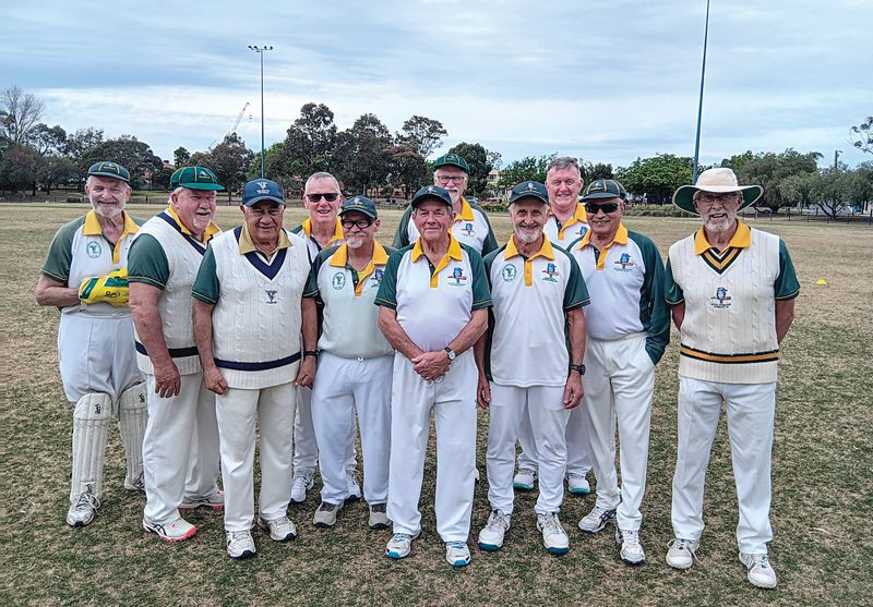 Inaugural cricket team start with a victory post image