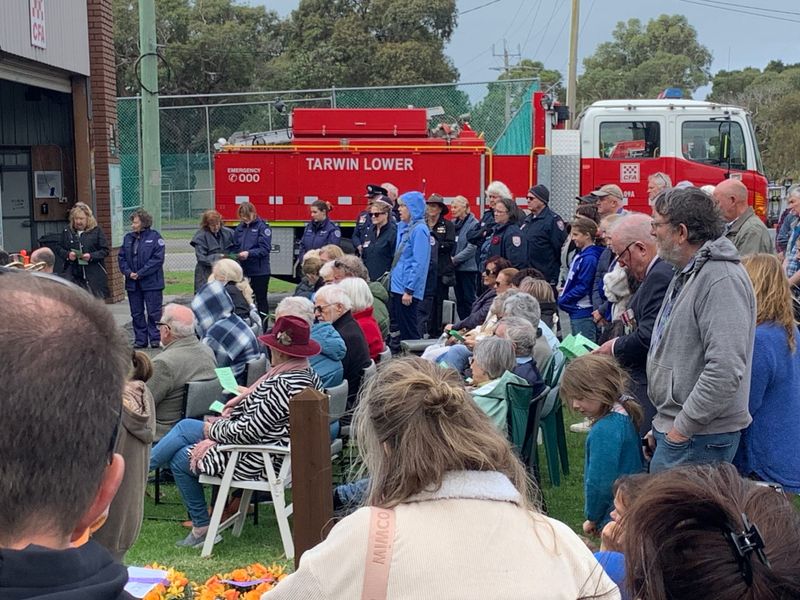 Touching community Anzac Day service in Tarwin Lower post image