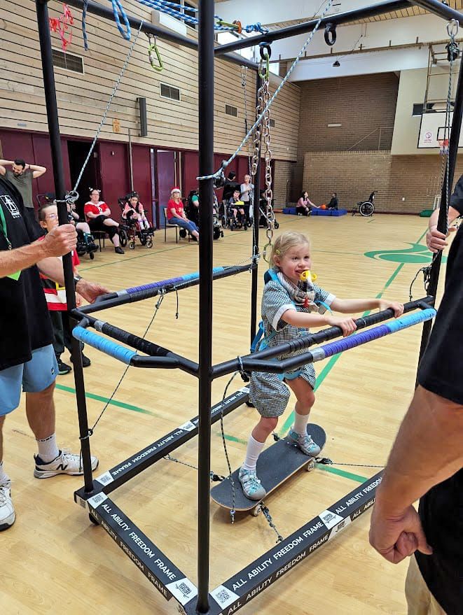 All abilities skating frame session in Foster post image