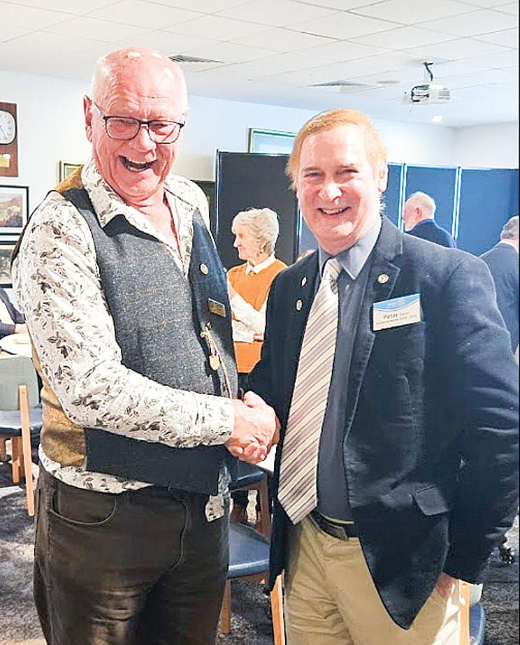 Rotary Honours Carron Bourke with Paul Harris Sapphire Award post image
