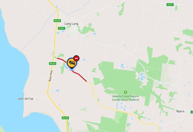 South Gippsland Highway closed after fatality near overpass post image