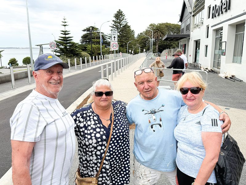 Council reopens Cowes streetscape works on time post image