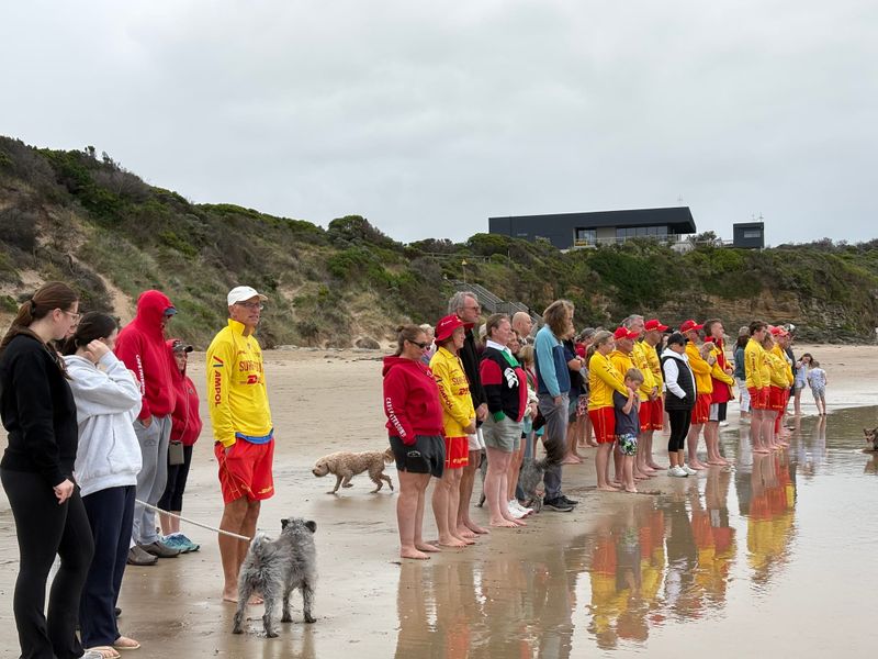 Shoulder to Shoulder: Silent reflection on the water’s edge post image