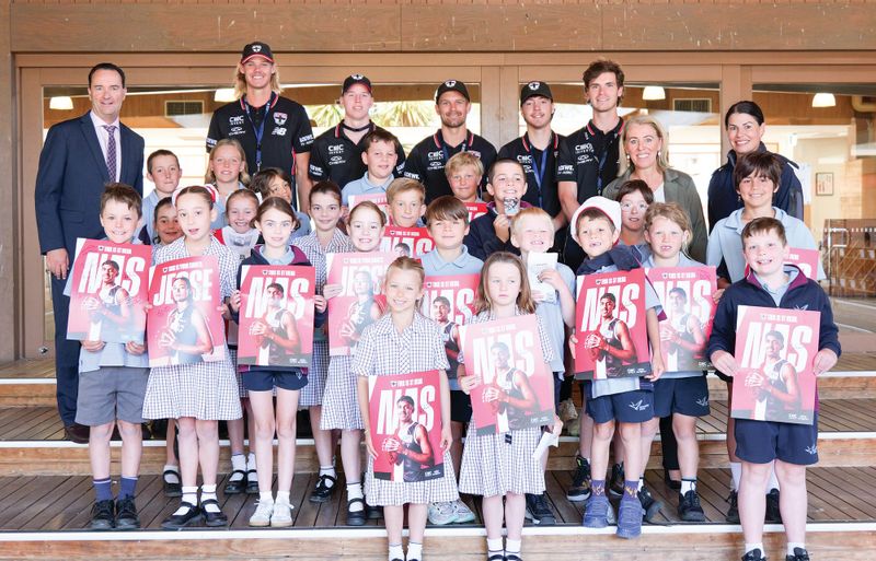 Saints kick off Community Camp post image