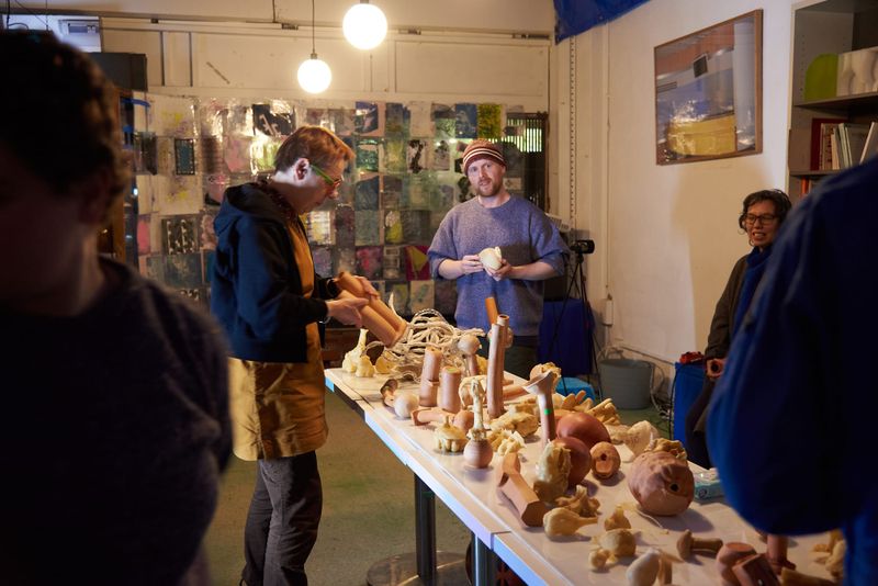 Clay artistry at Berninneit with the art studios' first artist-in-residence post image