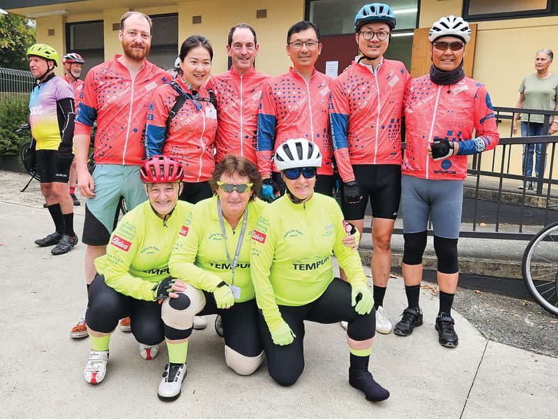 Lions riders pedal through  South Gippsland for sight research post image
