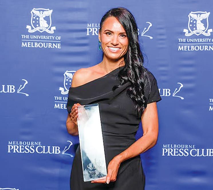 Former Sentinel-Times journalist wins Quill Award post image