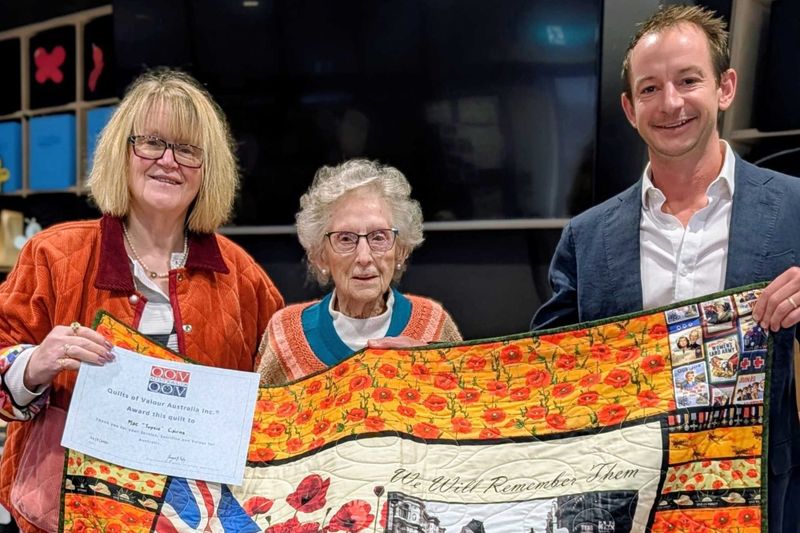 103-year-old WW2 veteran wrapped in thanks post image