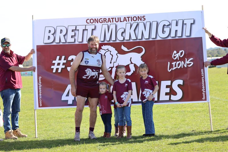A family dynasty sealed in maroon and white as Brett McKnight joins the 400-game club post image