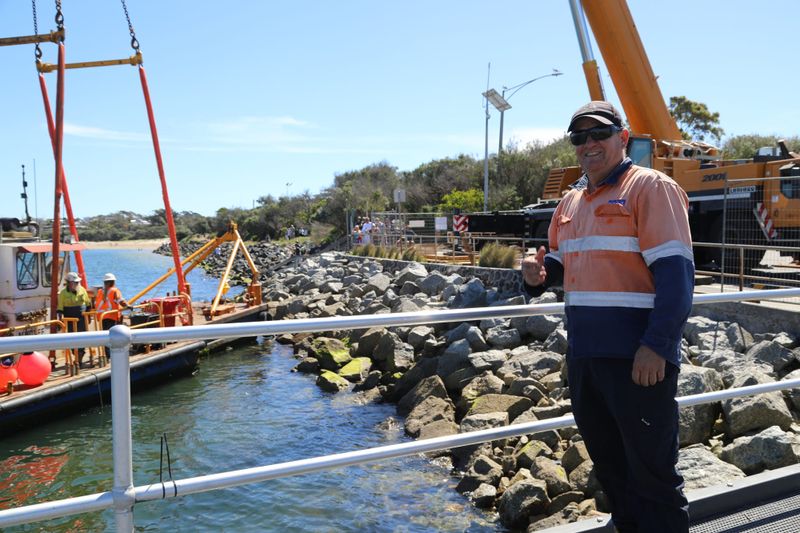 Kirra dredge exits Inverloch for Middle Park as dune monitoring begins post image
