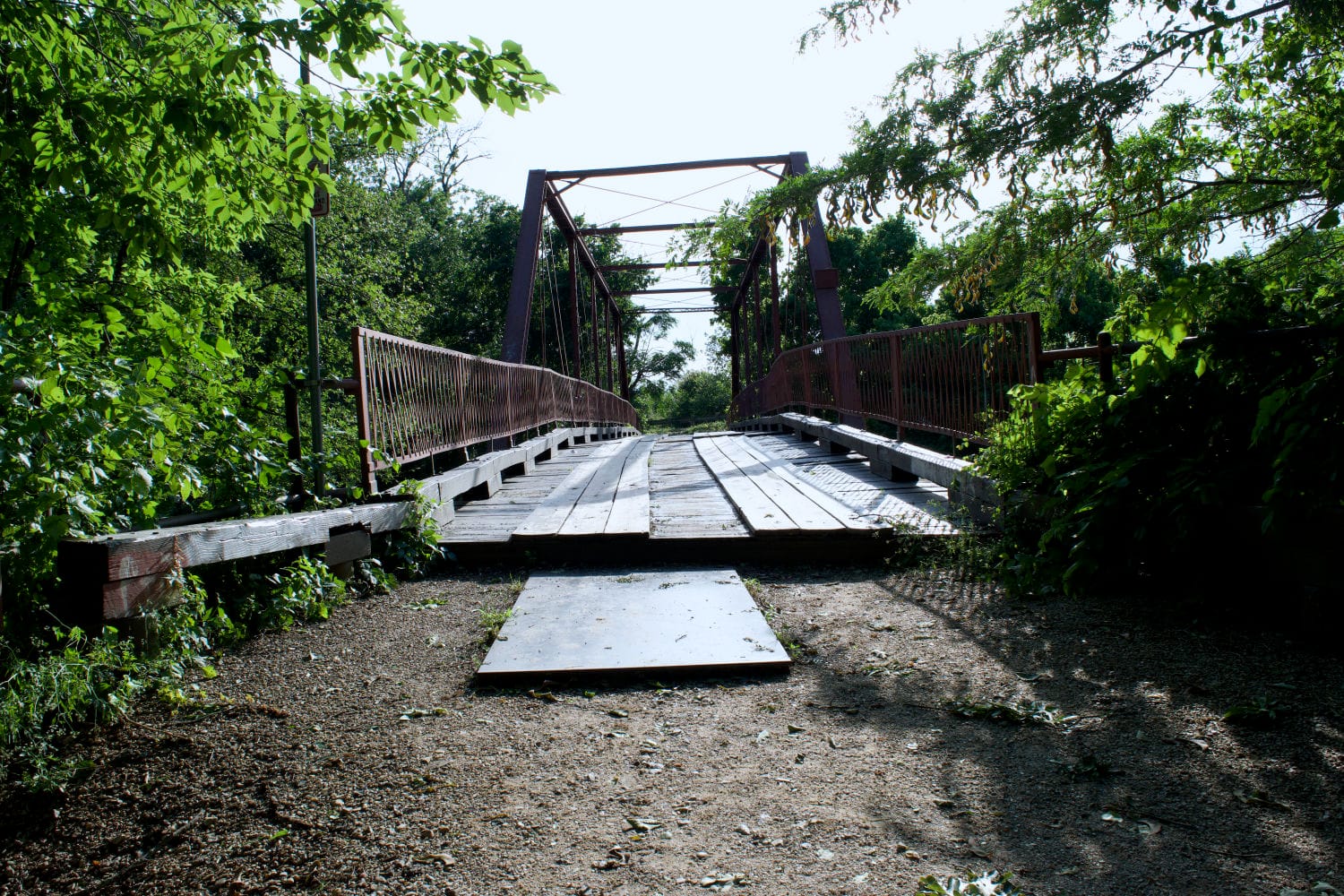 Goatman’s Bridge in Denton, Texas