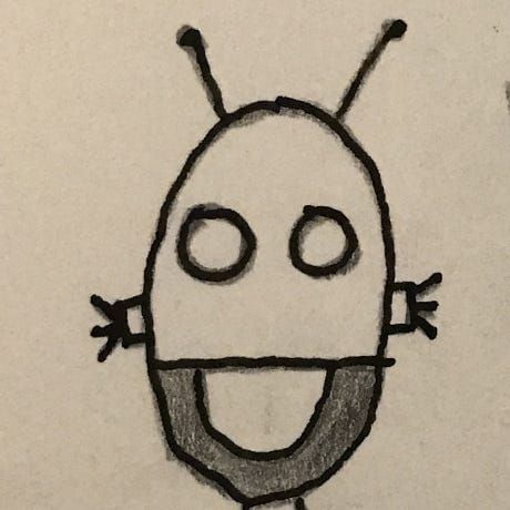 My sketch of a cyborg