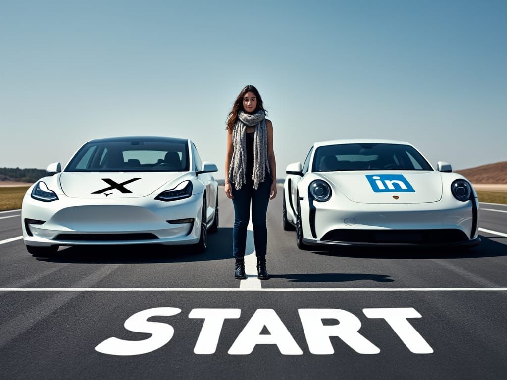 Experimenting with User Acquisition: Testing X vs. LinkedIn for Startup Growth